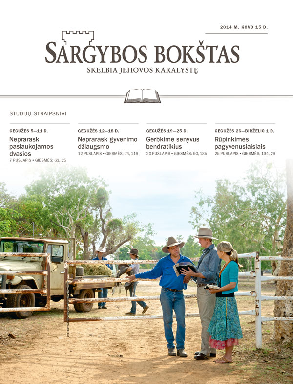 Jehovos liudytojai skelbia gerąją naujieną galvijų augintojams Australijos gilumoje.