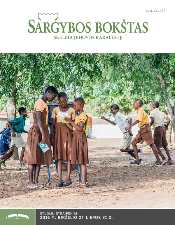 „Sargybos bokšto“ studijų numeris (2016 m. gegužė)