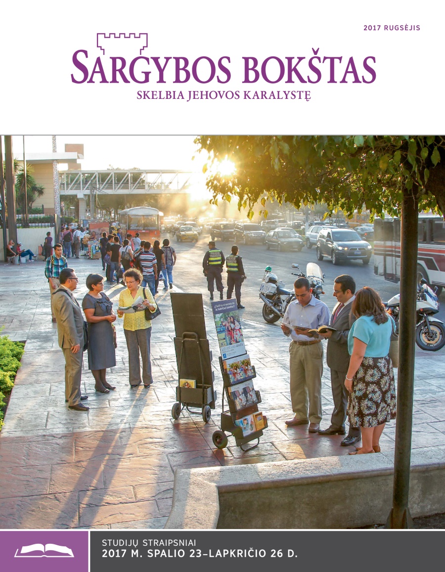 „Sargybos bokšto“ studijų numeris (2017 m. rugsėjis)