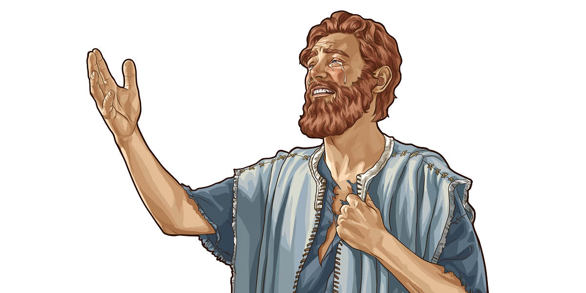 Davidi udila wela ne kasala ka muadi. Muvuala bilamba bipandike.