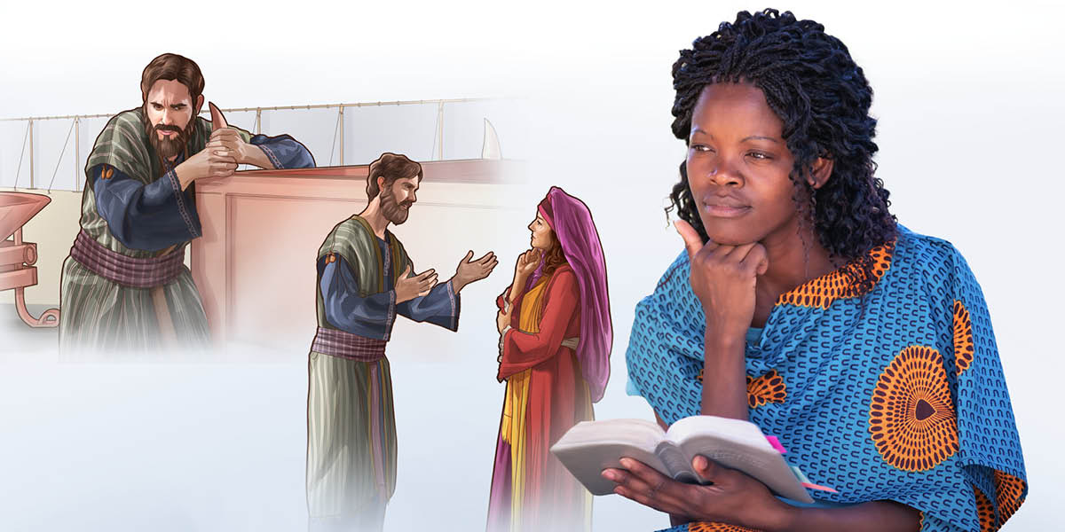 Muanetu wa bakaji ubala Bible ne welangane meji a bienzedi bia Adoniya. Bimfuanyi bilamakaja: 1. Adoniya mukuate bikole ku lusengu lua ku tshioshelu. 2. Adoniya usengelela Beta-sheba.