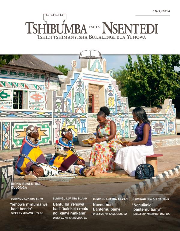 Tshizubu tshia Tshibumba tshia Nsentedi tshia kulonga, 15/7/2014