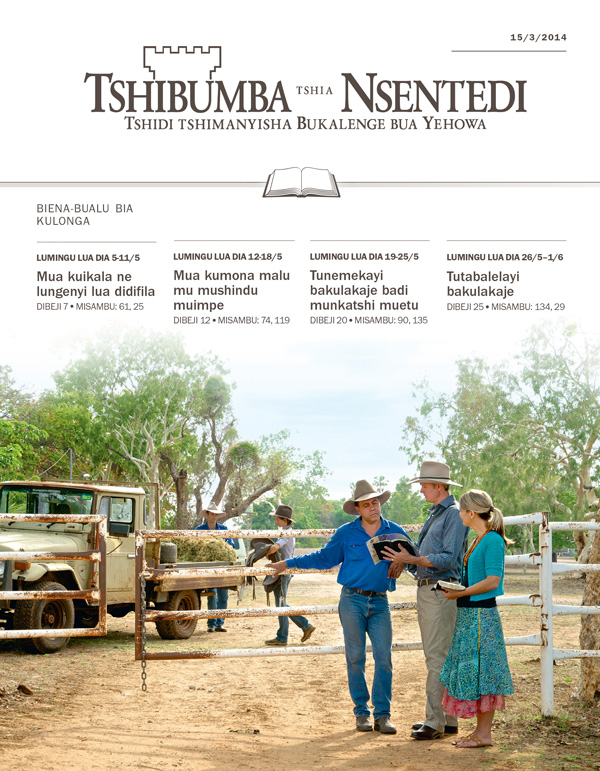 Bantemu ba Yehowa bayisha bantu badi basombele mu mpata mu Australie ne benzelamu mudimu