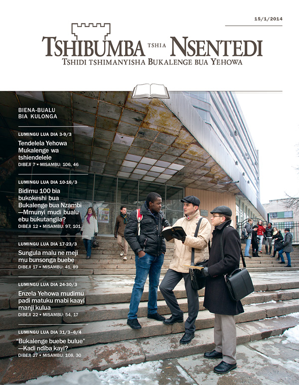 Bantemu ba Yehowa badi mu buambi bayisha muntu