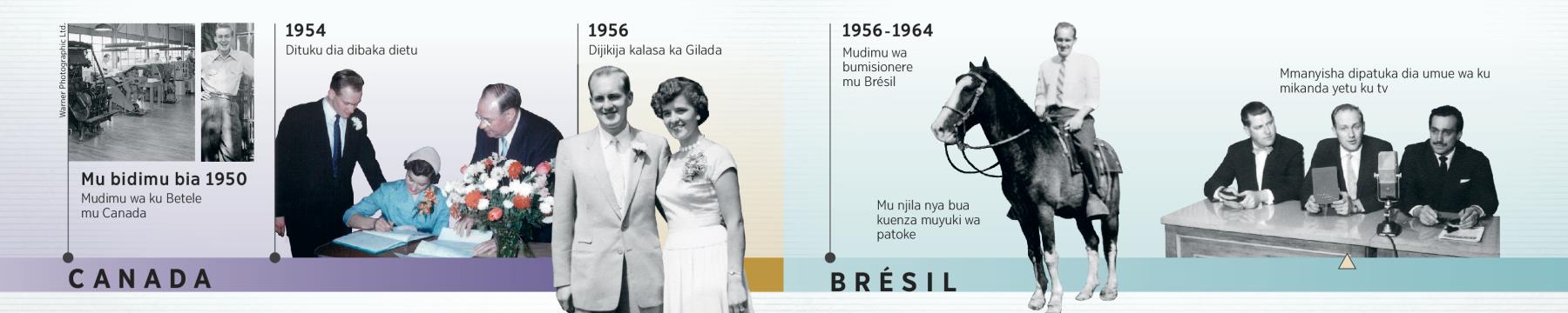 Douglas Guest ku Betele, mu dibaka, bajikija kalasa ka Gilada ne mukajende, uyisha mu Brésil, ne umueneka ku tv