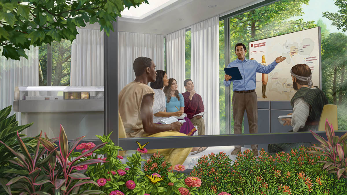 Muanetu wa balume ulongesha bantu badibu babishe ku lufu mu Mparadizu. Udi ubalongesha ne tuarte ne bintu bikuabu bizola bua kubumvuija tshilota tshia lupingu luvua Nebukadenesâ mulote tshidi mu nshapita 2 wa mu mukanda wa Danyele.