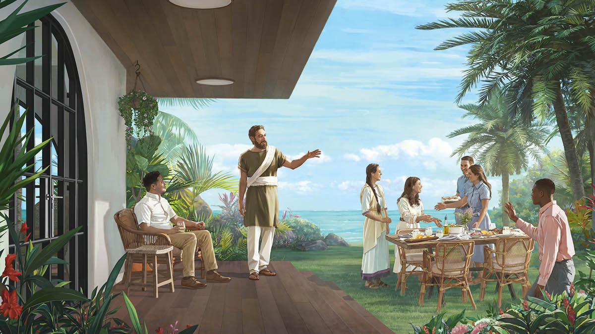 Muprofete Danyele ne kasumbu ka bena diende badia biakudia mu Mparadizu.