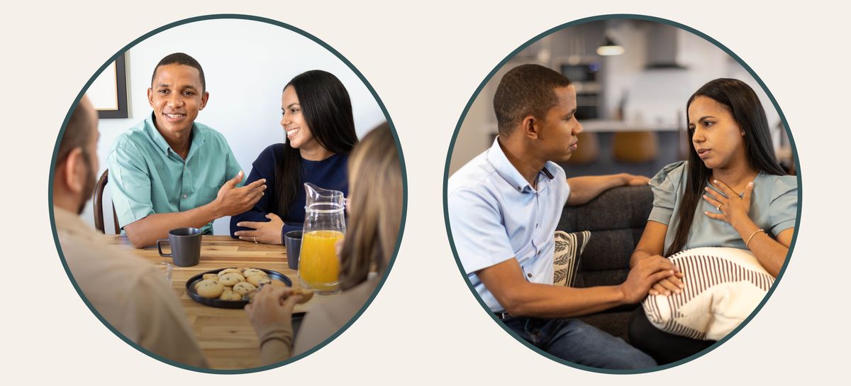 Foto: 1. Mulume uvua mu tshimfuanyi tshishale au utua mukajende makumbu padibu bayukila ne bantu bakuabu. 2. Mulume au uteleja mukajende ne ntema yonso padiye umuambila mudiye umvua.