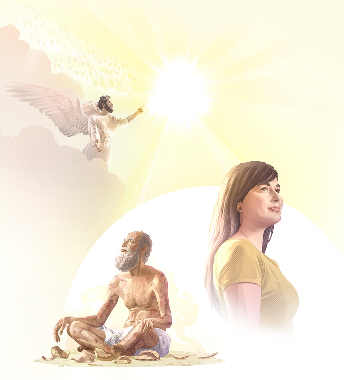 Satana nakumutaadikisha Yehova. Nadiwuli kashinshi kaYoba, wudi namahuti, nimuhela wunakumukalakela Yehova makonu.