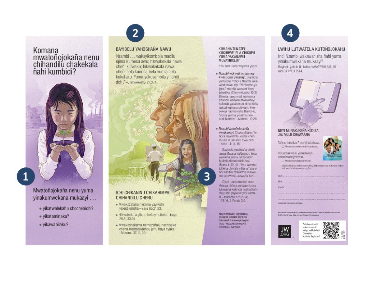 Tilakiti ‘yaIndi Bayibolu mwayimonaña ñahi?’ yikweti manamba kufuma ha 1 nakushika ku 4 anakumwekesha yuma yimutilakiti.