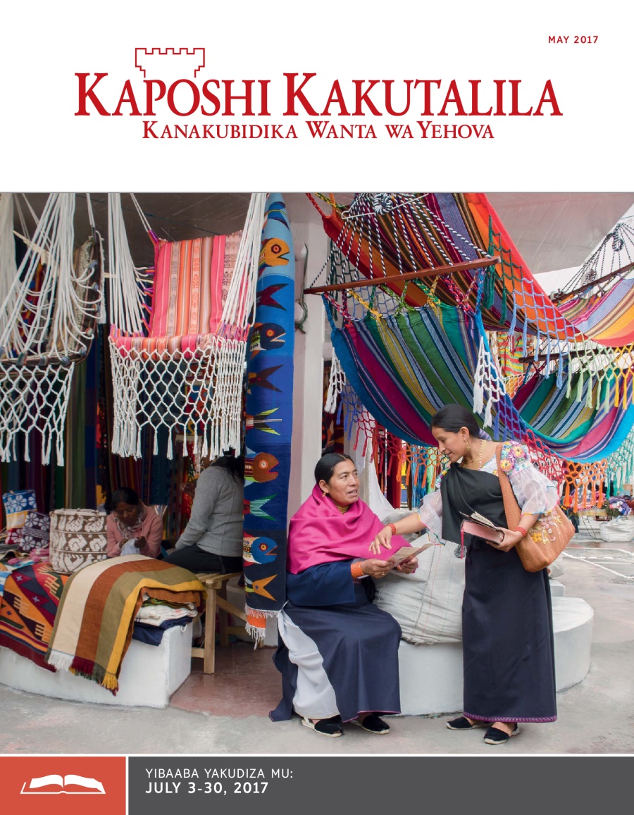 Kaposhi Kakutalila Kakudizamu, May 2017