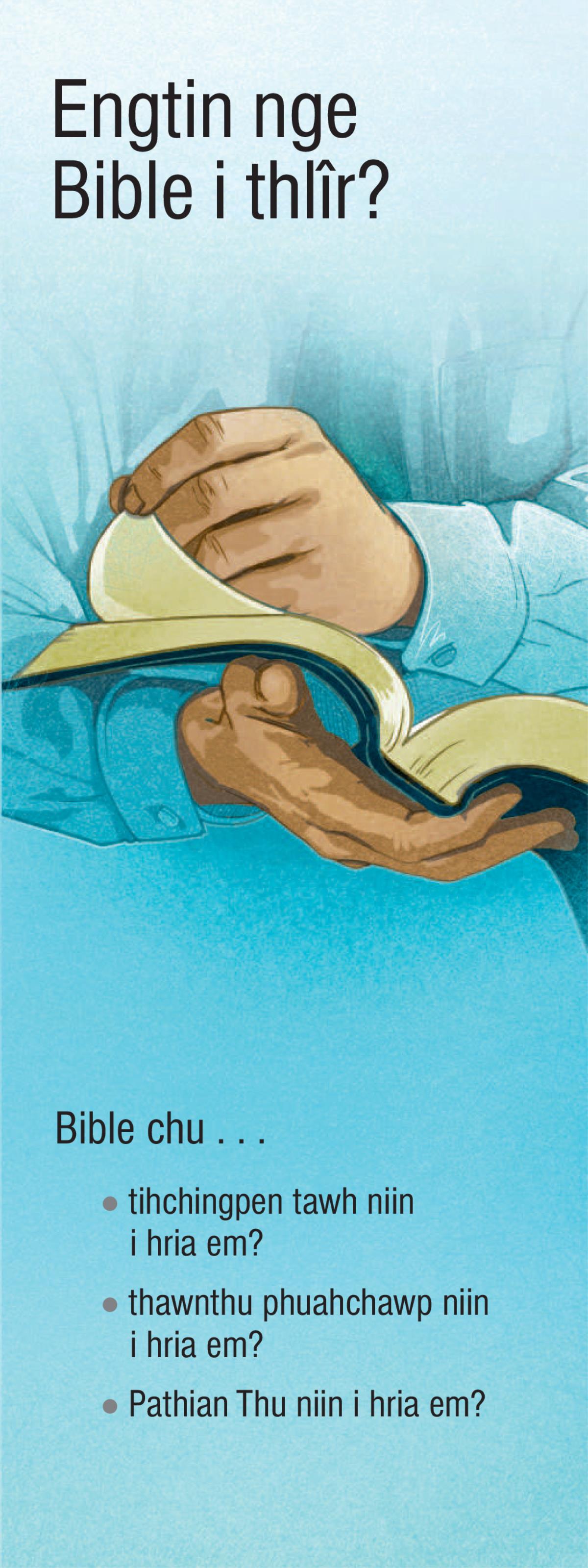 Engtin nge Bible i thlir?