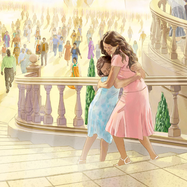 Paradis lo awm tûrah hian, nu pakhat chuan tholeh hmeichhe naupang a pawm