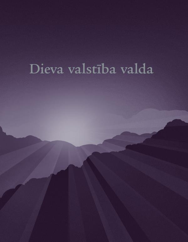 Grāmatas Dieva valstība valda vāks