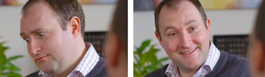 Bībeles skolnieks, kura skolotājs izmanto nepareizu mācīšanas metodi, jūtas apjucis; Bībeles skolnieks, kura skolotājs izmanto labas mācīšanas metodes, jūtas priecīgs par saprasto