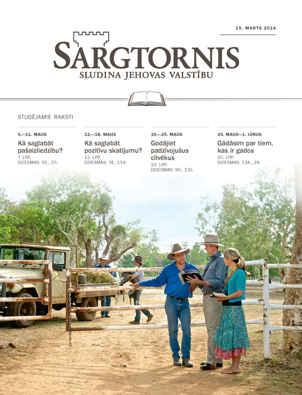 Jehovas liecinieki sludina kādā fermā nomaļā Austrālijas apgabalā