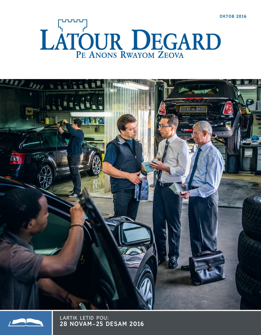 Latour Degard Edision Letid, Oktob 2016