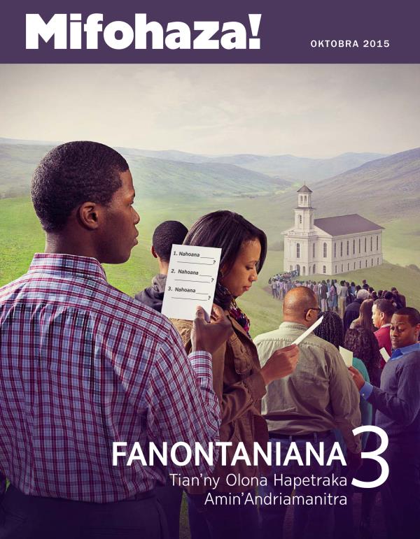 Fonon’ny Mifohaza! Oktobra 2015 | Fanontaniana 3 Tian’ny Olona Hapetraka Amin’Andriamanitra