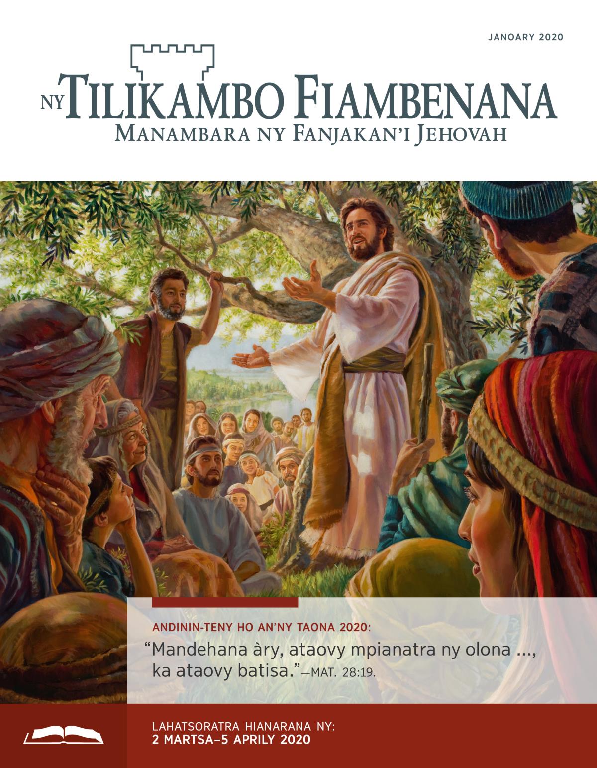 Ny Tilikambo Fiambenana Gazety Fianarana, Janoary 2020.