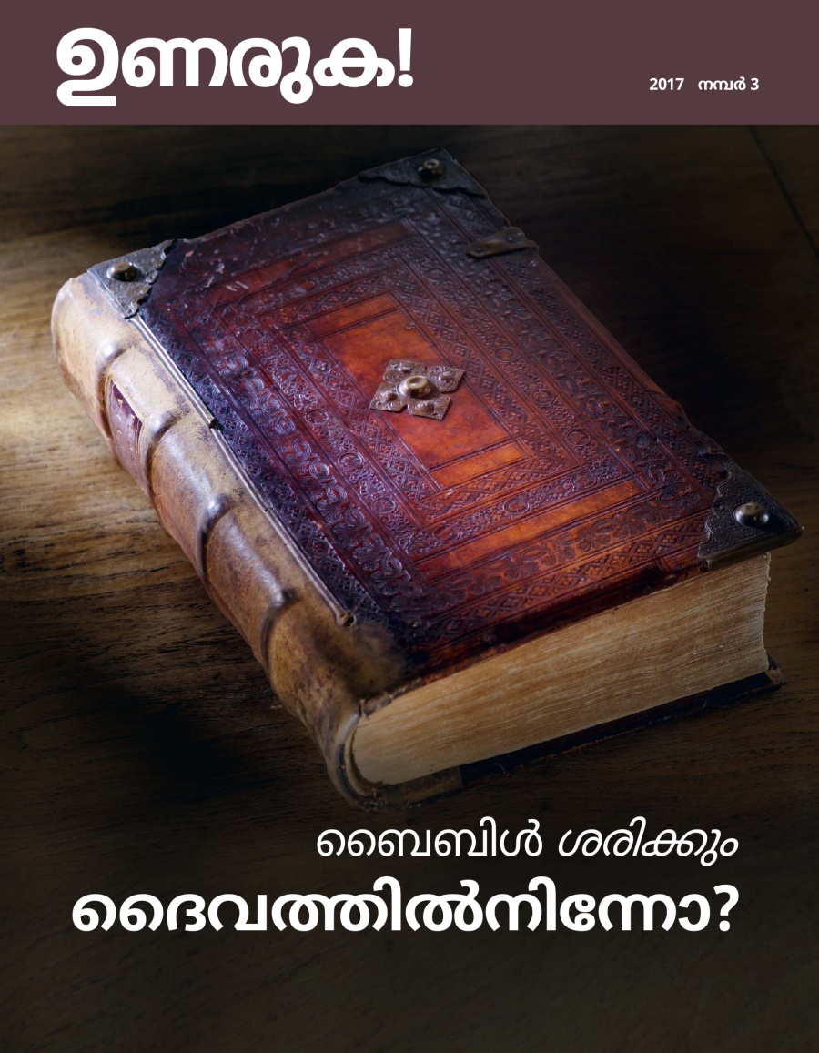 ഉണരുക! 2017 നമ്പർ 3 | ബൈബിൾ ശരിക്കും ദൈവത്തിൽനിന്നോ?