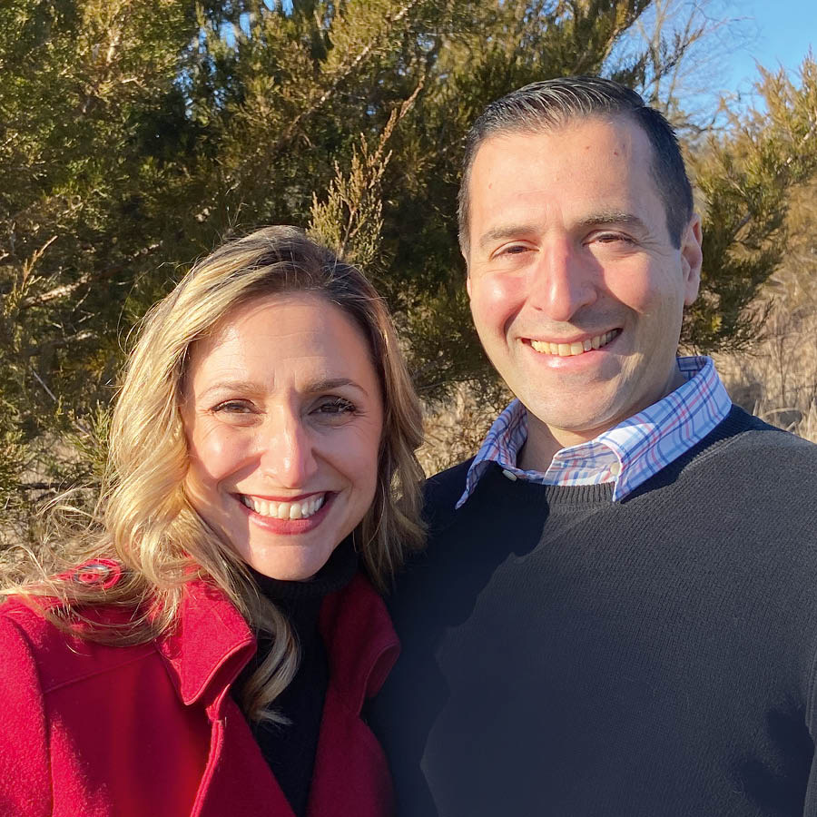 ലോറേറ്റയും ഡേവിഡും.