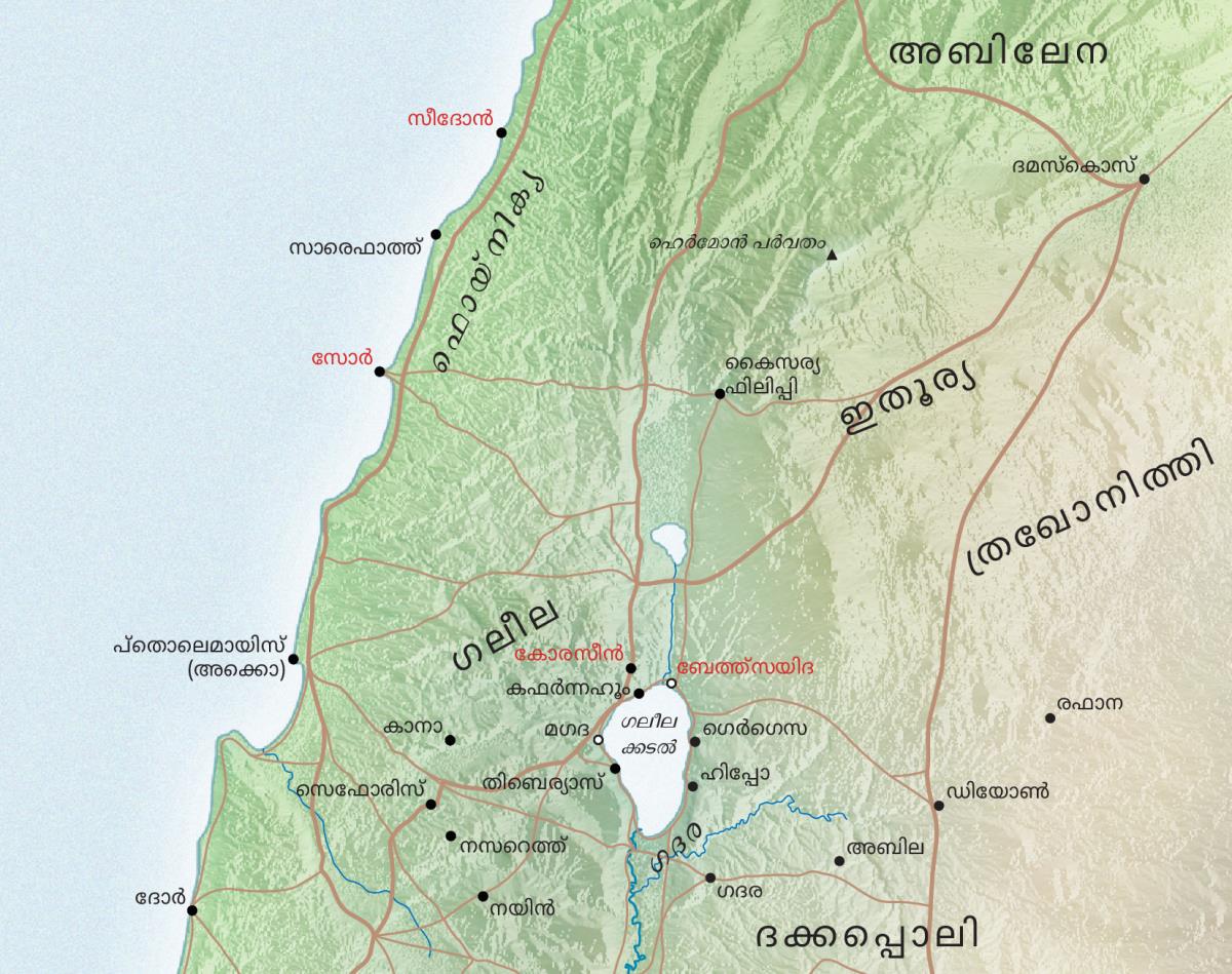 കോര​സീ​നും ബേത്ത്‌സ​യി​ദ​യും