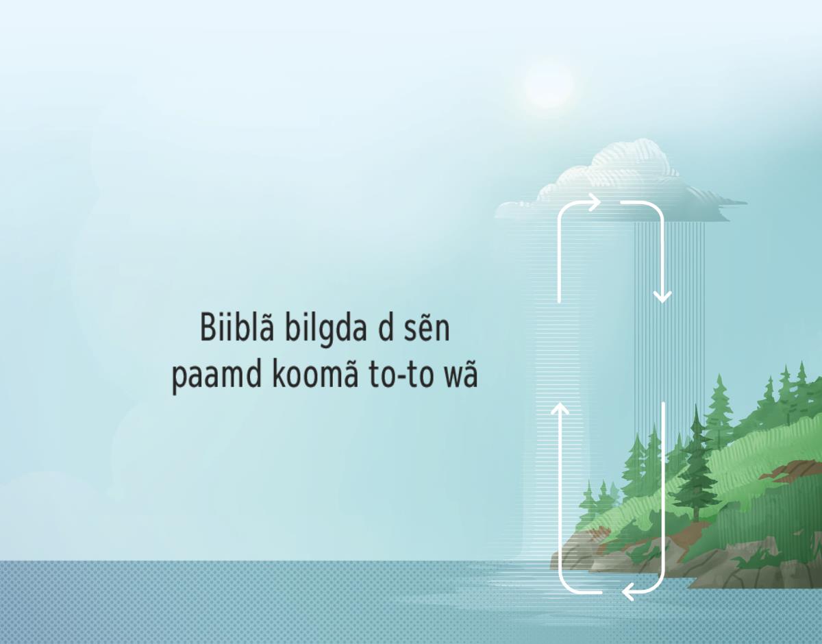 Biiblã pʋgẽ, b bilgda d sẽn paamd koomã to-to. Fotã wilgda sẽn sɩngd to-to tɩ d wa paam koomã.