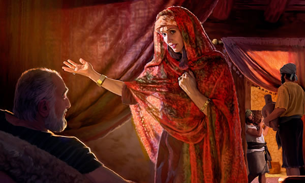 अबीगईल धैर्यानं नाबालाशी बोलते