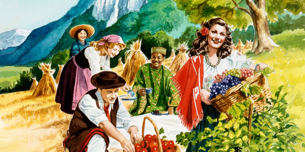 Nies taʼ razez differenti jgawdu l-ħajja flimkien fil-Ġenna tal-art