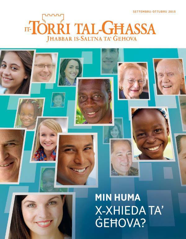 Qoxra tar-rivista Torri tal-Għassa, Settembru-Ottubru 2015 | Min huma x-Xhieda taʼ Ġeħova?