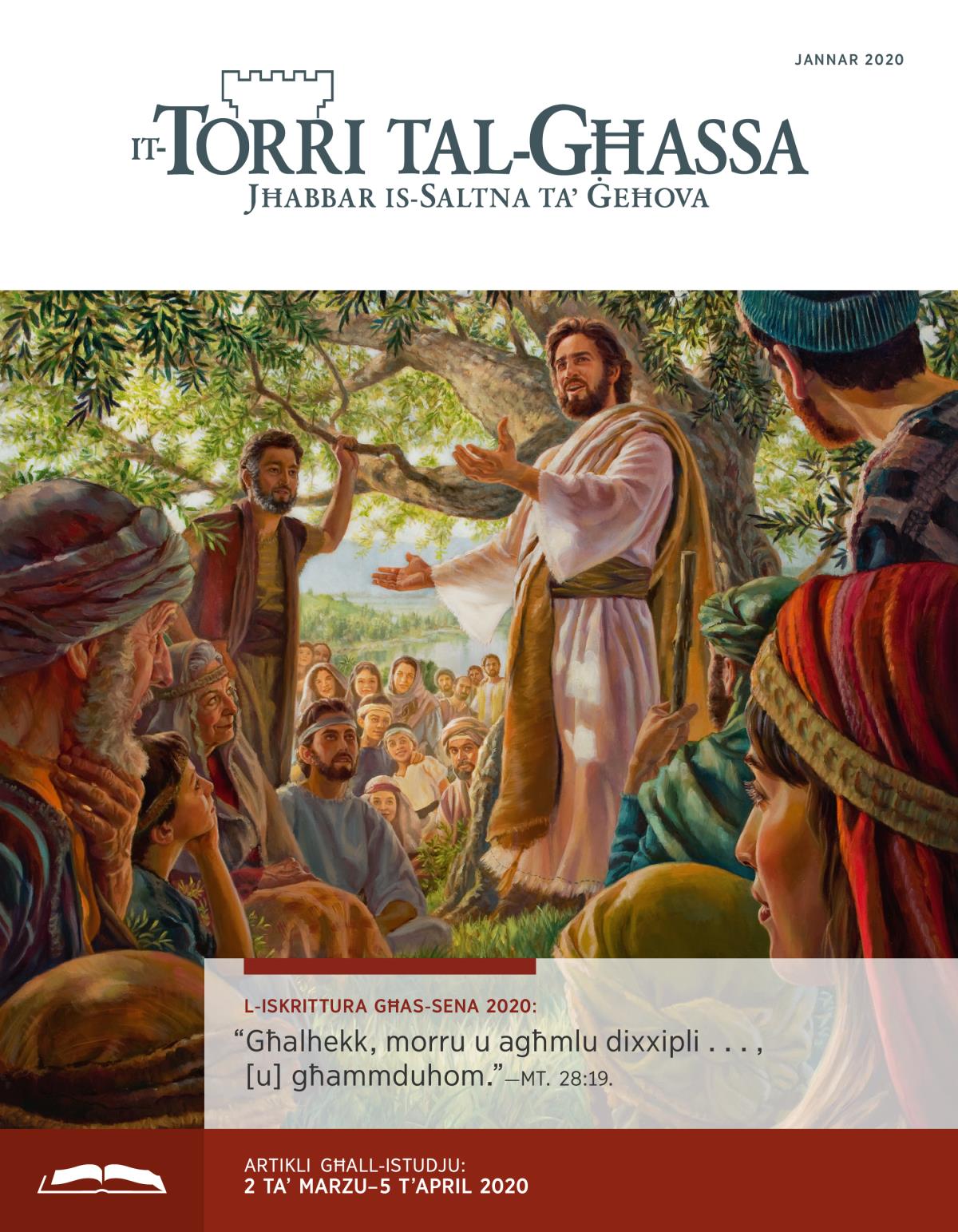 Edizzjoni għall-istudju tat-Torri tal-Għassa, Jannar 2020.