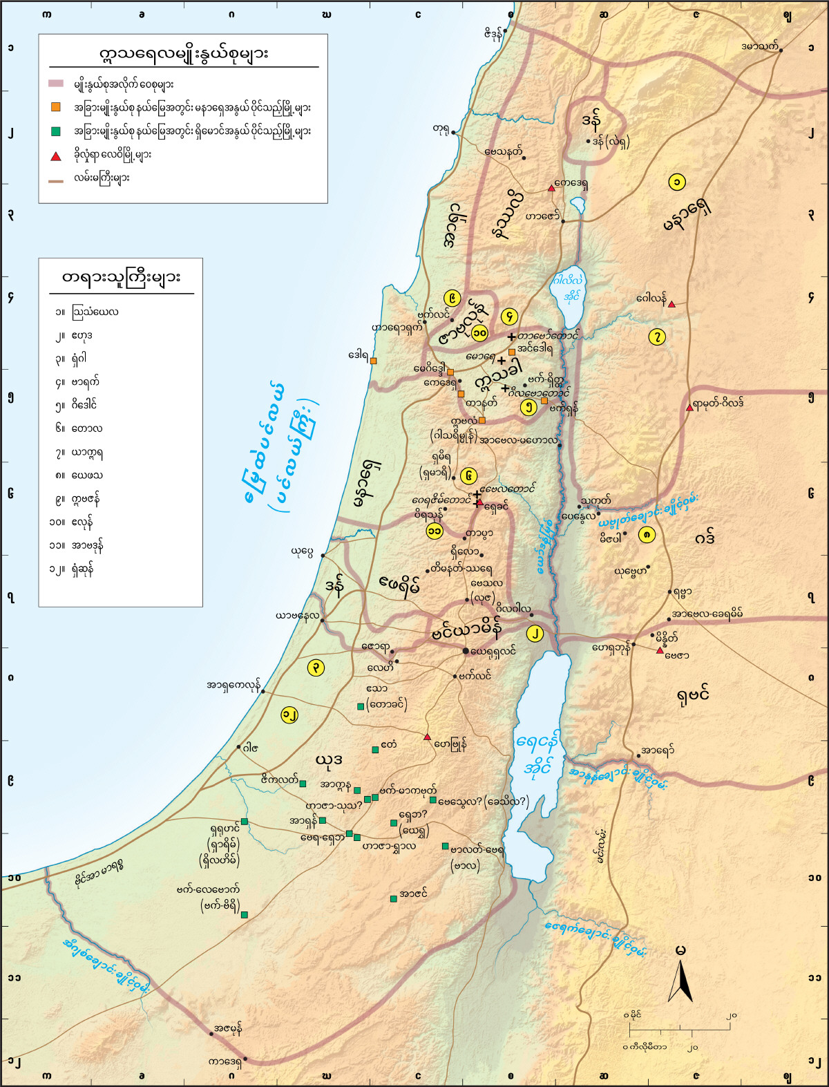 မျိုးနွယ်စုများ နှင့် တသူကြီးများ