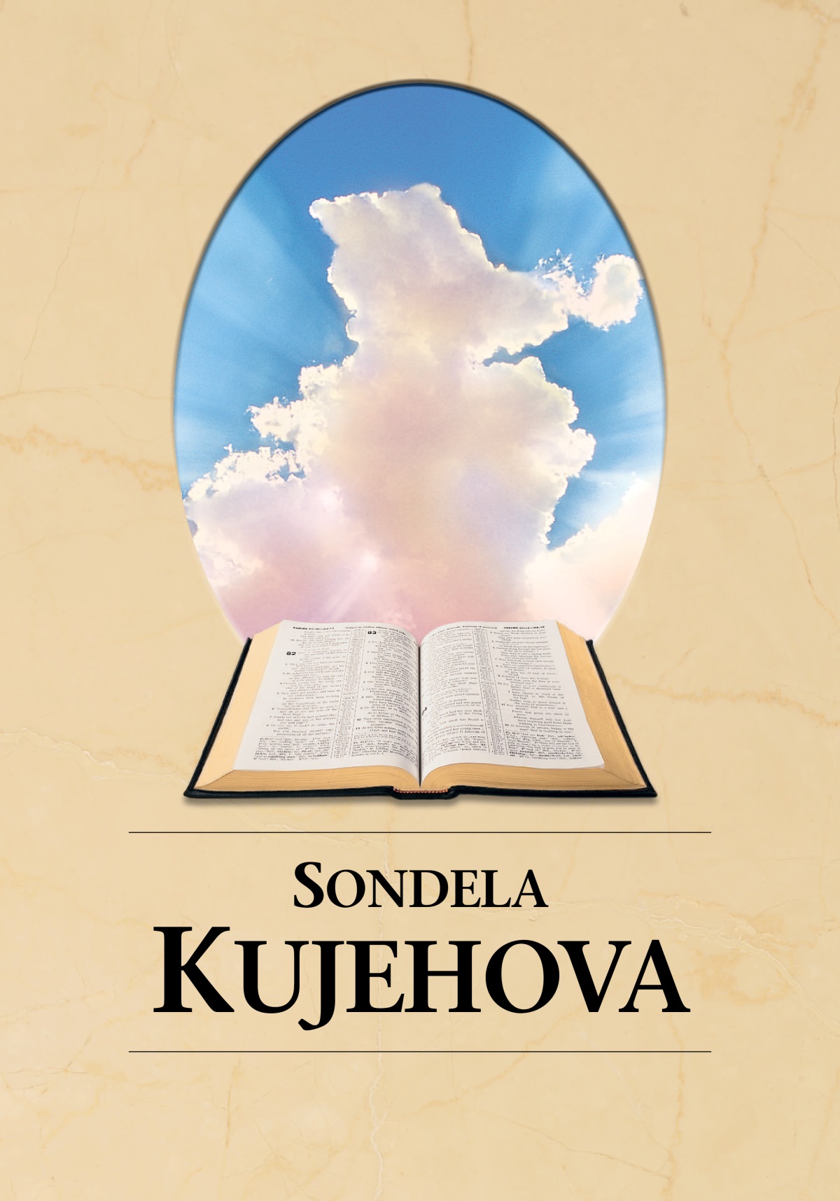 Ibhuku elithi “Sondela KuJehova.” IBhayibhili elivuliweyo lemisebe yelanga ethutsha emayezini.