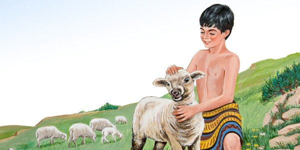 UJakhobe esesengumfana enakekela izimvu