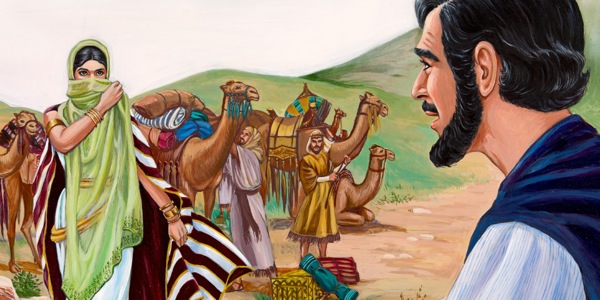 इसहाक र रिबेकाको पहिलो भेट