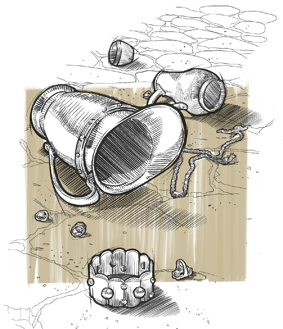 सडकमा फालिएको सुन र चाँदी