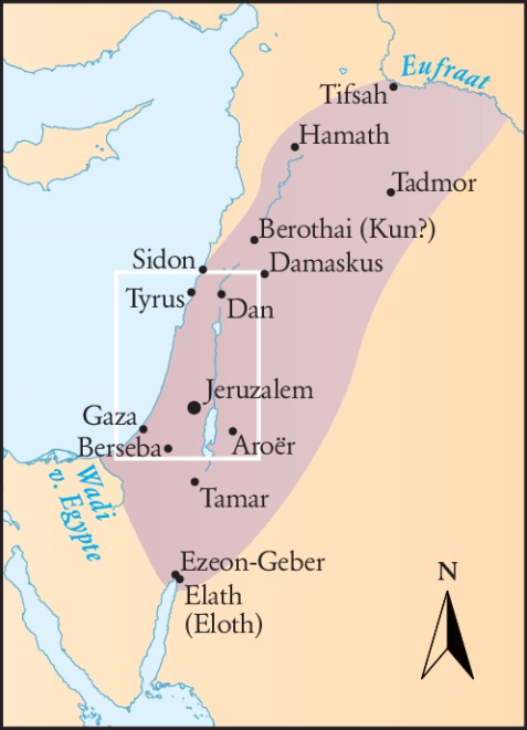 Grenzen (in Salomo’s tijd)