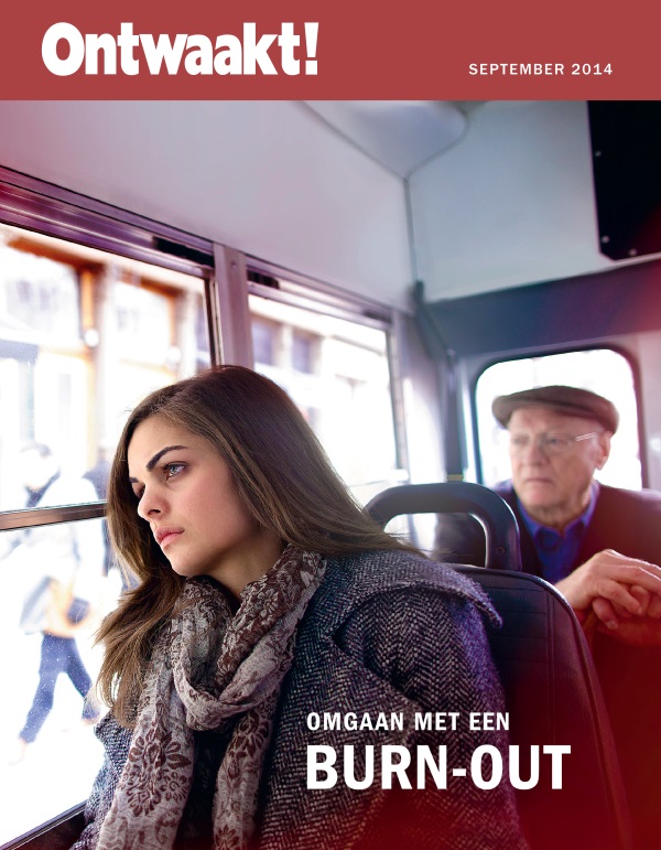 Cover van Ontwaakt! september 2014 | Omgaan met een burn-out