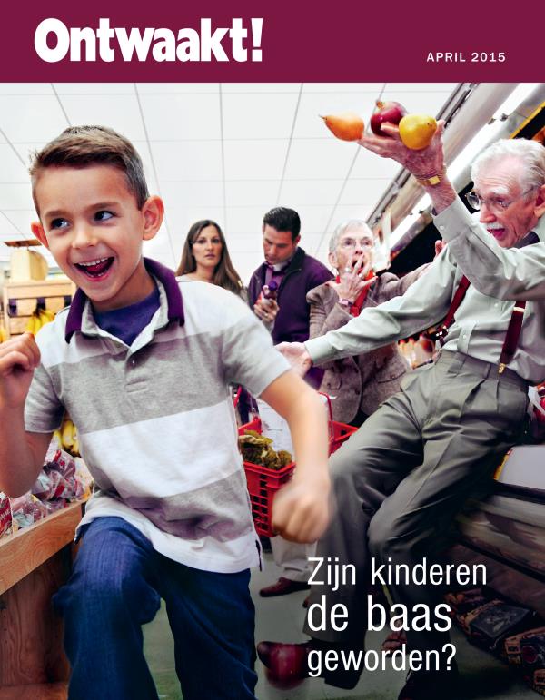 Cover van Ontwaakt! april 2015 | Zijn kinderen de baas geworden?