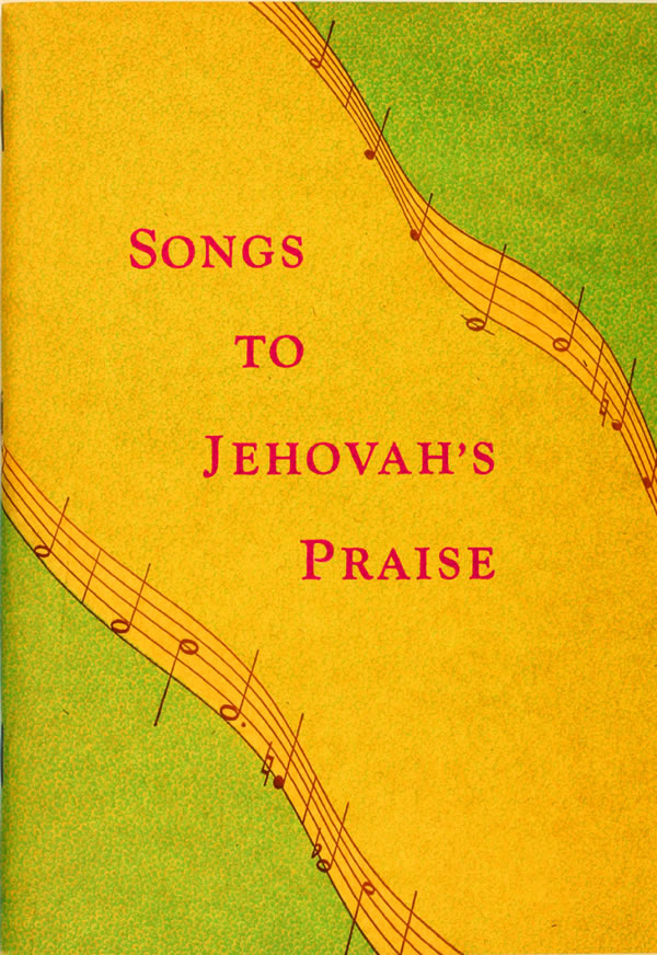 Cover van het boek Lofliederen voor Jehovah uit 1950