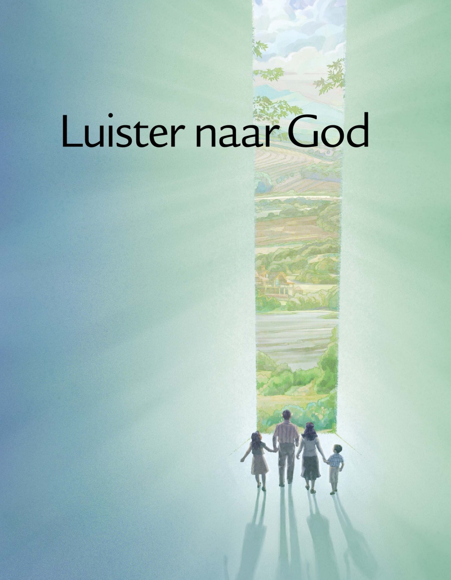 Cover van de brochure Luister naar God