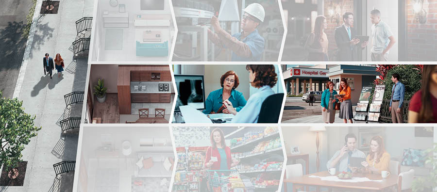 Hetzelfde echtpaar treft een andere huisbewoner niet thuis omdat de vrouw in het ziekenhuis is. Later treffen ze haar aan als ze bij het ziekenhuis openbaar getuigenis geven.