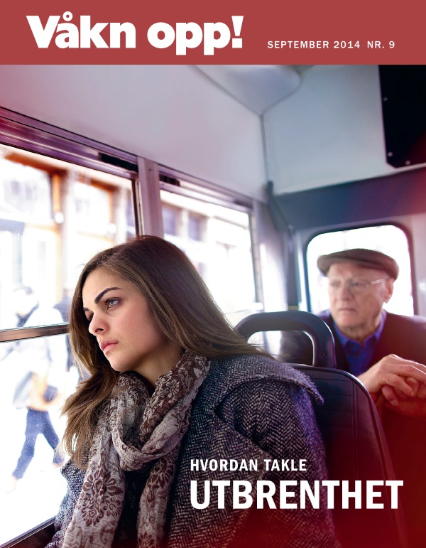 Forsiden til bladet Våkn opp!, september 2014 | Hvordan takle utbrenthet