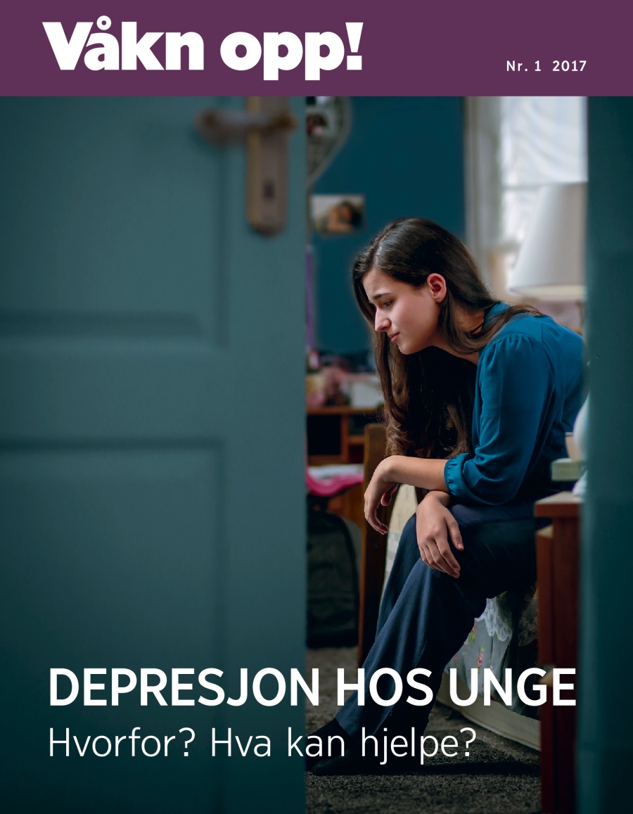 Bladet Våkn opp!, nr. 1 2017 | Depresjon hos unge – Hvorfor? Hva kan hjelpe?