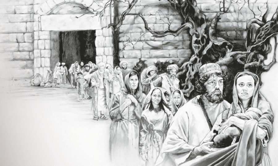 Folk er lydige mot Jesus ved å dra fra Jerusalem