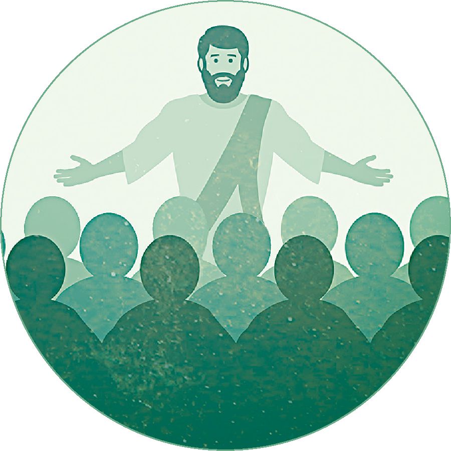 Den oppstandne Jesus viser seg for disiplene