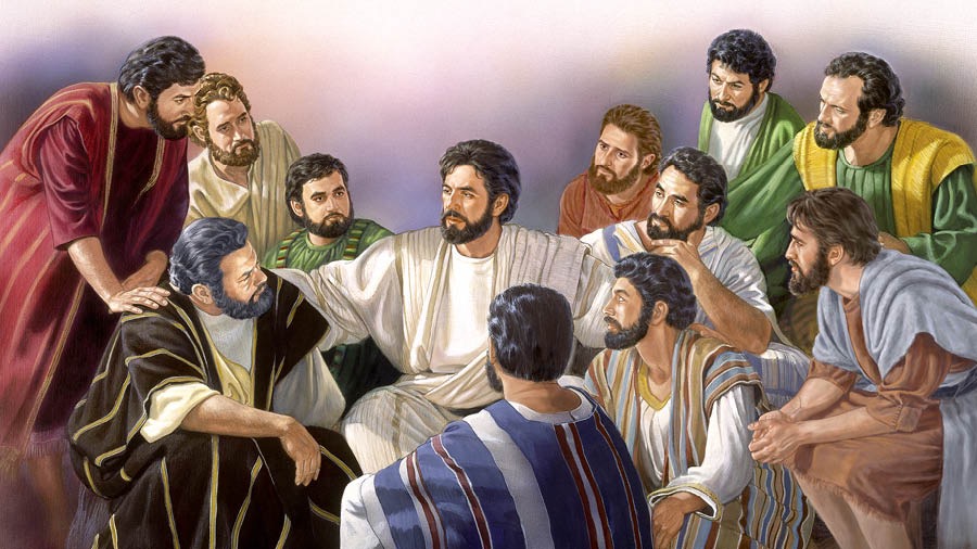Jesus og hans 11 trofaste apostler