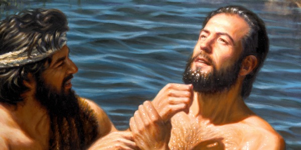Yesu akubatizidwa ndi Yohane