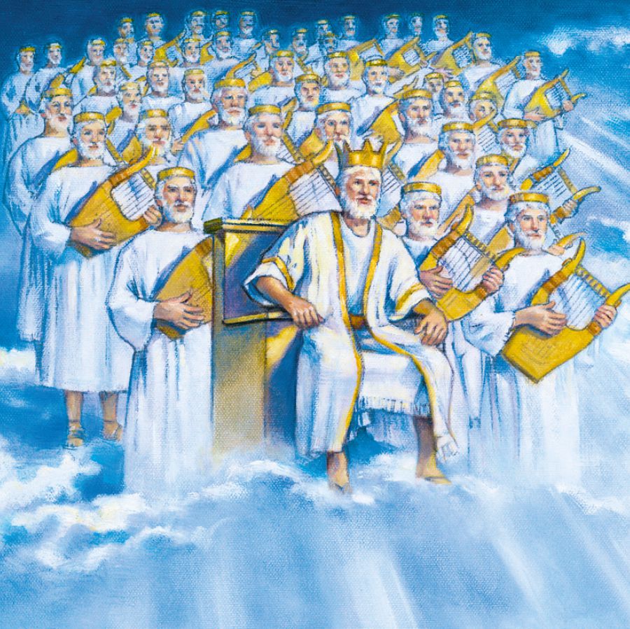 Yesu ali ndi gulu la 144,000 mu Ufumu wake kumwamba