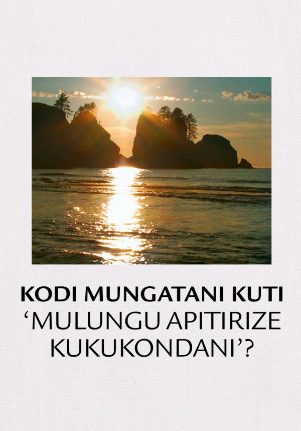 Dzuwa lokongola likulowa pachilumba